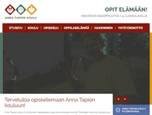 Tablet Screenshot of annatapio.fi